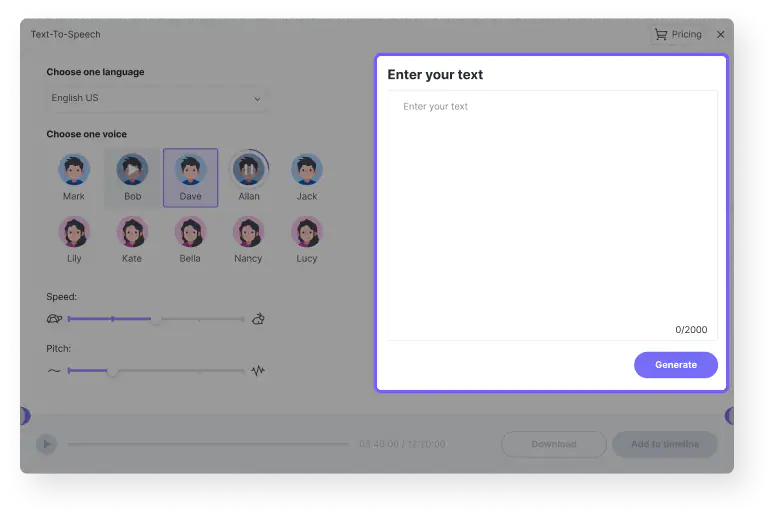 online free text to speech convert tool